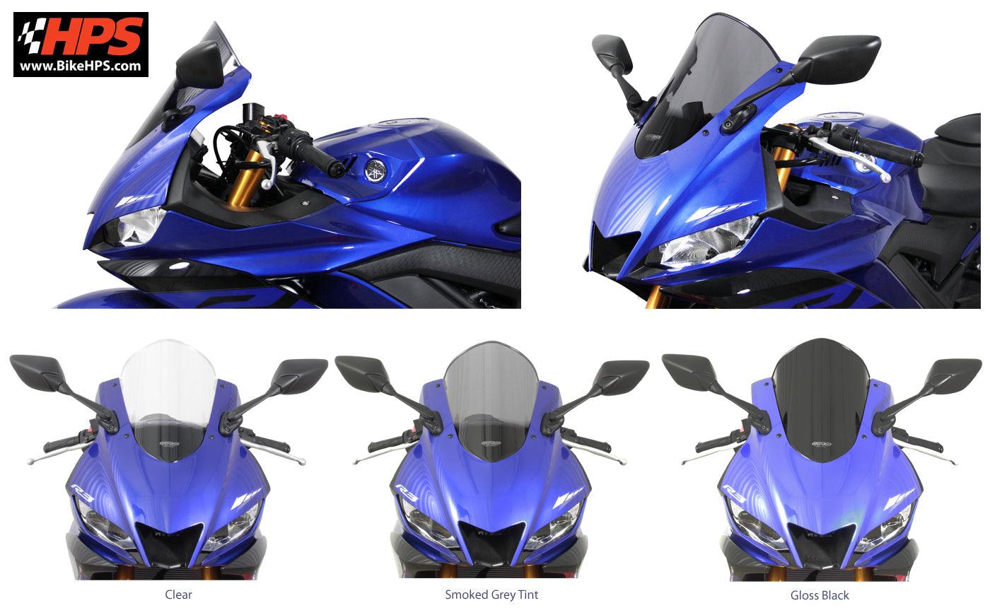 MRA Double Bubble Windscreen for Yamaha R3 - My Superbike Store