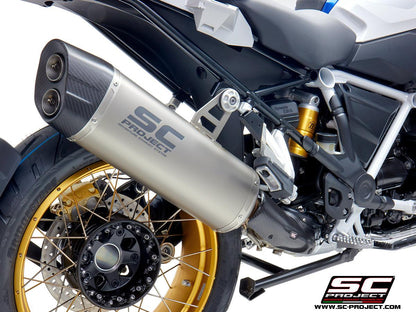 SC Project Adventure Slip-On Exhaust for BMW R 1250 GS Adventure - My Superbike Store