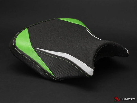 Luimoto Team Kawasaki Rider Seat Cover for Kawasaki Ninja 650 - My Superbike Store