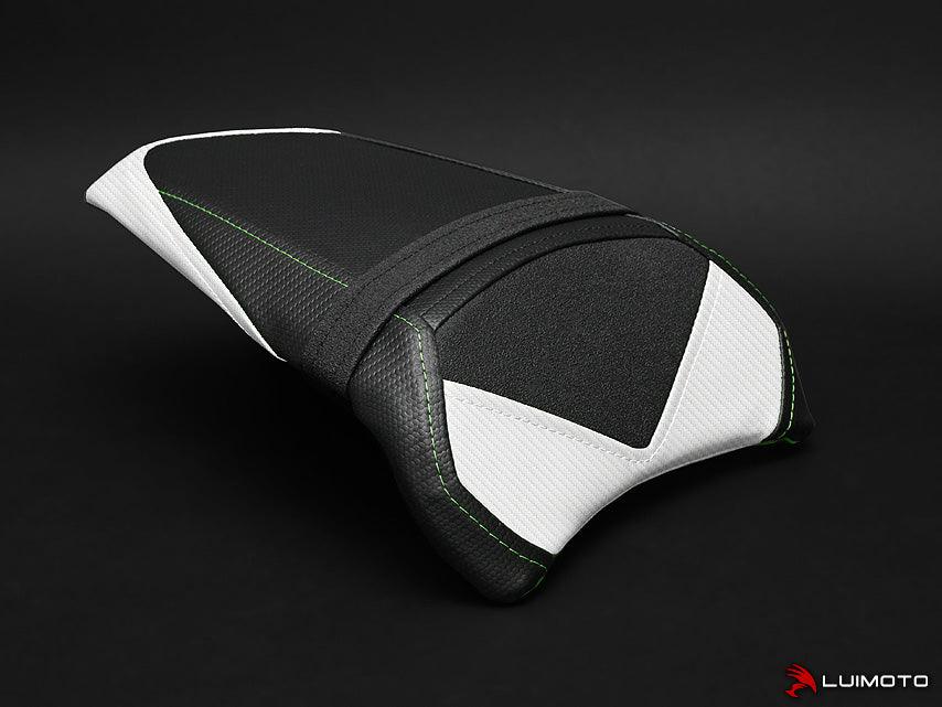 Luimoto Team Kawasaki Passenger Seat Cover for Kawasaki Z650 - My Superbike Store