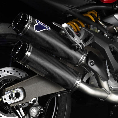 Termignoni Carbon Slip-on Exhaust for Ducati Monster 821 - My Superbike Store