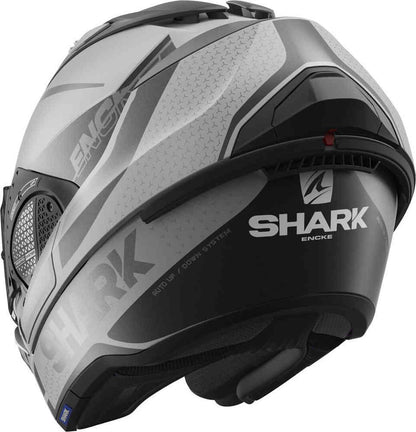 Shark Evo-GT Encke Grey/Black Helmet - My Superbike Store