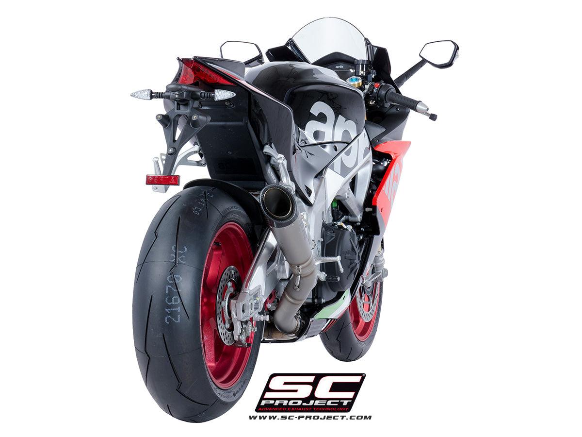 SC Project S1 High Position Slip-On Exhaust for Aprilia RSV4 RR - My Superbike Store