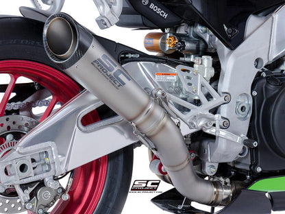 SC Project S1 High Position Slip-On Exhaust for Aprilia RSV4 RR - My Superbike Store