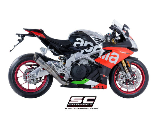 SC Project S1 High Position Slip-On Exhaust for Aprilia RSV4 RR - My Superbike Store