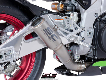 SC Project CR-T Low Position Slip-On Exhaust for Aprilia RSV4 RR - My Superbike Store