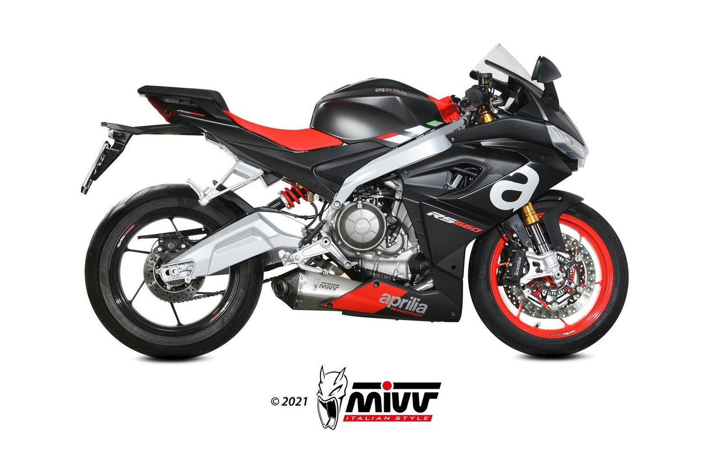 Mivv Delta Race Full Exhaust System for Aprilia RS 660 2020-22 - My Superbike Store