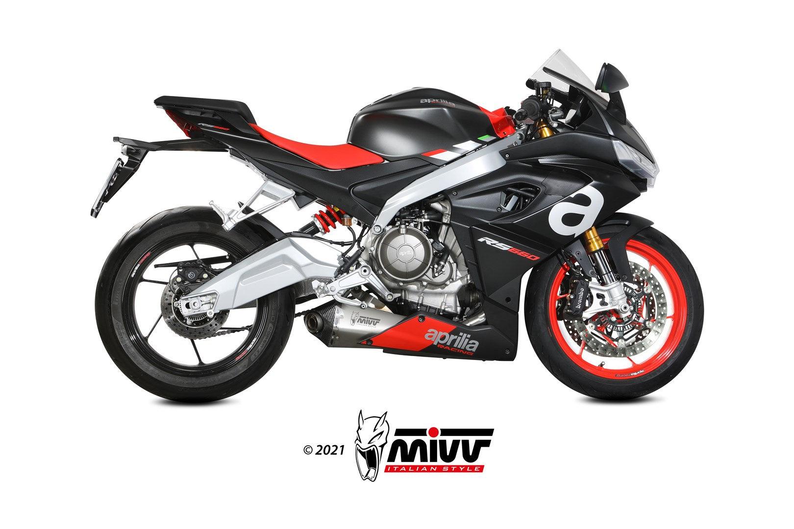 Mivv Delta Race Full Exhaust System for Aprilia RS 660 2020-22 - My Superbike Store