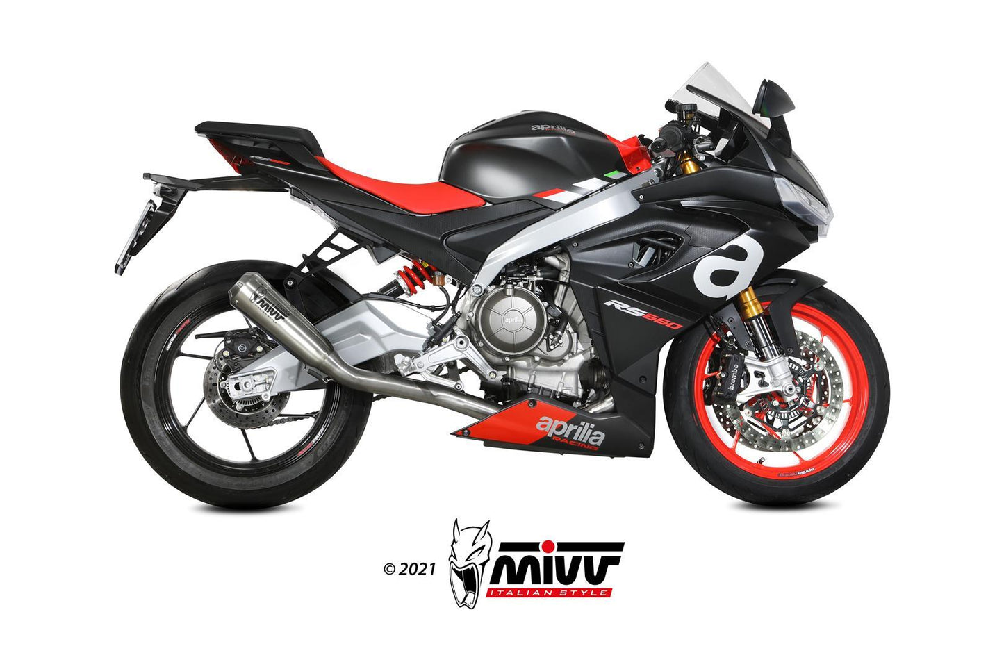 Mivv Complete Full Exhaust System for Aprilia RS 660 2020-22 - My Superbike Store