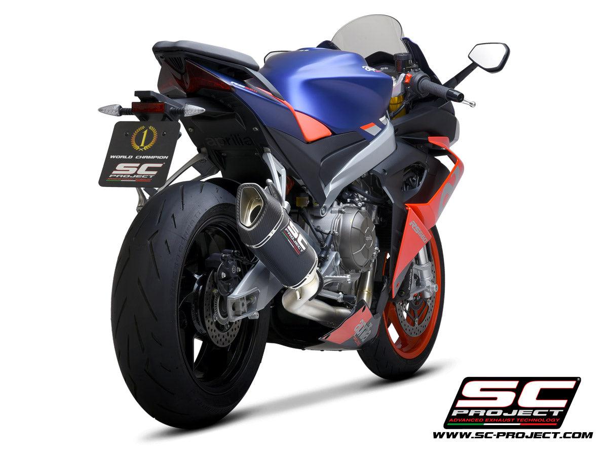 SC Project CR-T Full Exhaust System Stainless For Aprilia RS 660 20-22 - My Superbike Store