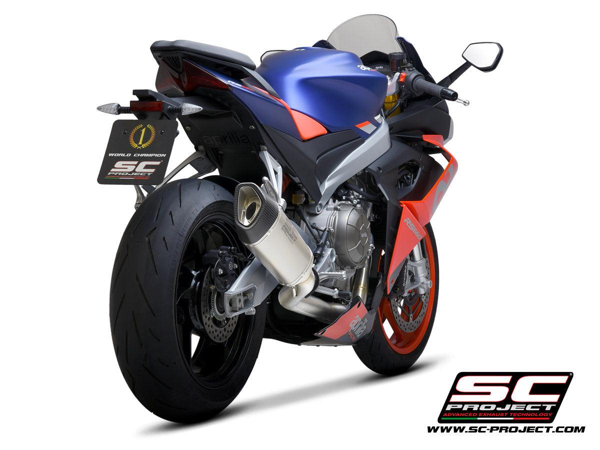 SC Project CR-T Full Exhaust System Stainless For Aprilia RS 660 20-22 - My Superbike Store