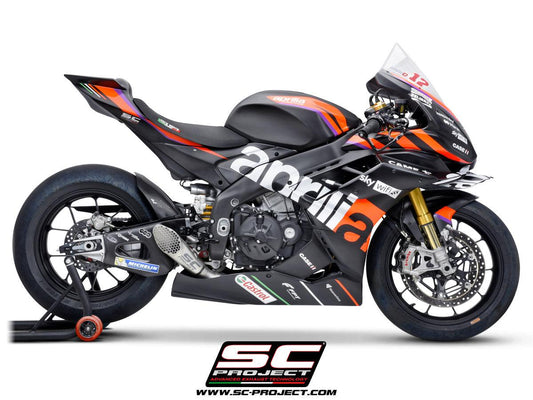 SC Project GP-22 Slip-On Exhaust For Aprilia RSV4 - 2021-23 - My Superbike Store