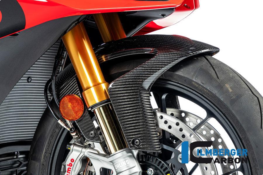 Ilmberger Carbon Fibre Front Mudguard for Aprilia Tuono V4 1100 RR 2021-22 - My Superbike Store