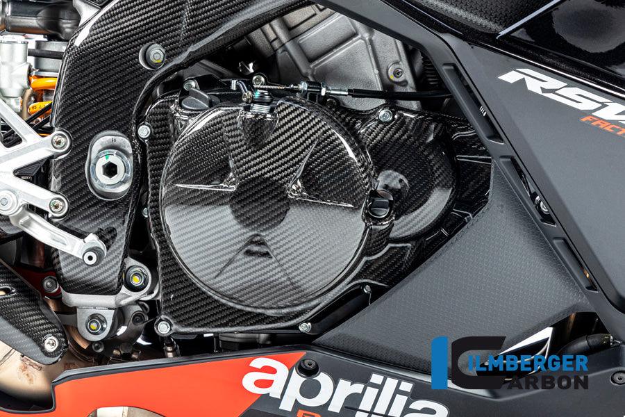 Ilmberger Carbon Fibre Clutch Cover for Aprilia Tuono V4 1100 RR 2021-22 - My Superbike Store