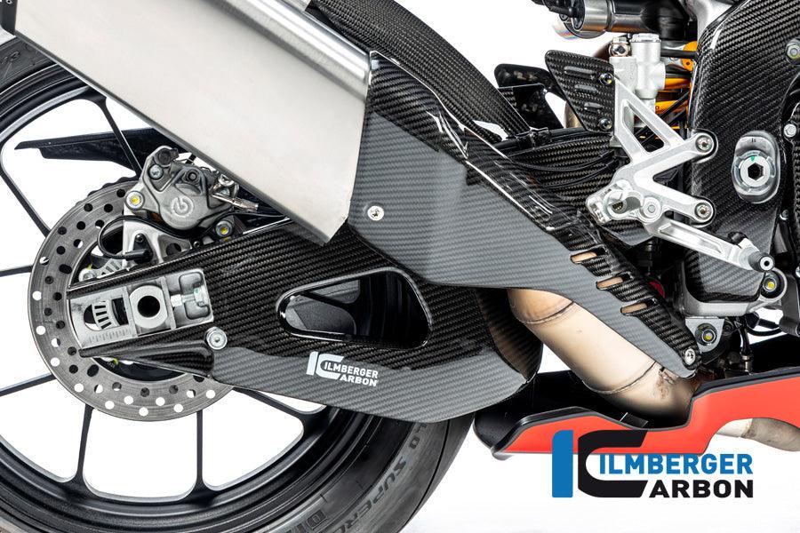 Ilmberger Carbon Fibre Right Swingarm Cover For Aprilia Tuono V4 1100 RR 2021-22 - My Superbike Store