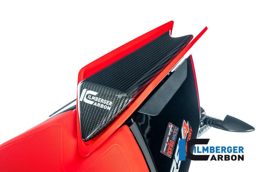 Ilmberger Carbon Fibre Passenger Seat Cover for Aprilia Tuono V4 1100 RR 2021-22 - My Superbike Store