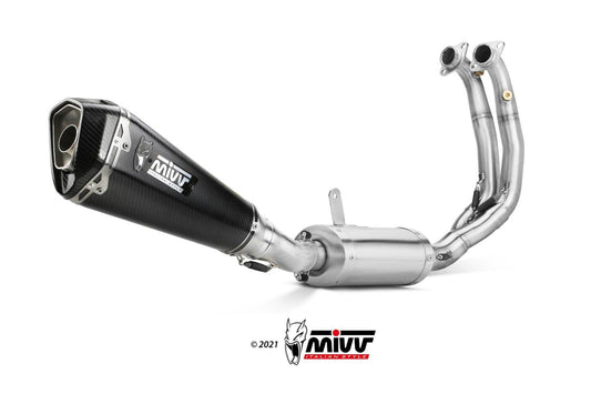 Mivv Delta Race Carbon Full Exhaust System for Aprilia RS 660 2020-22 - My Superbike Store