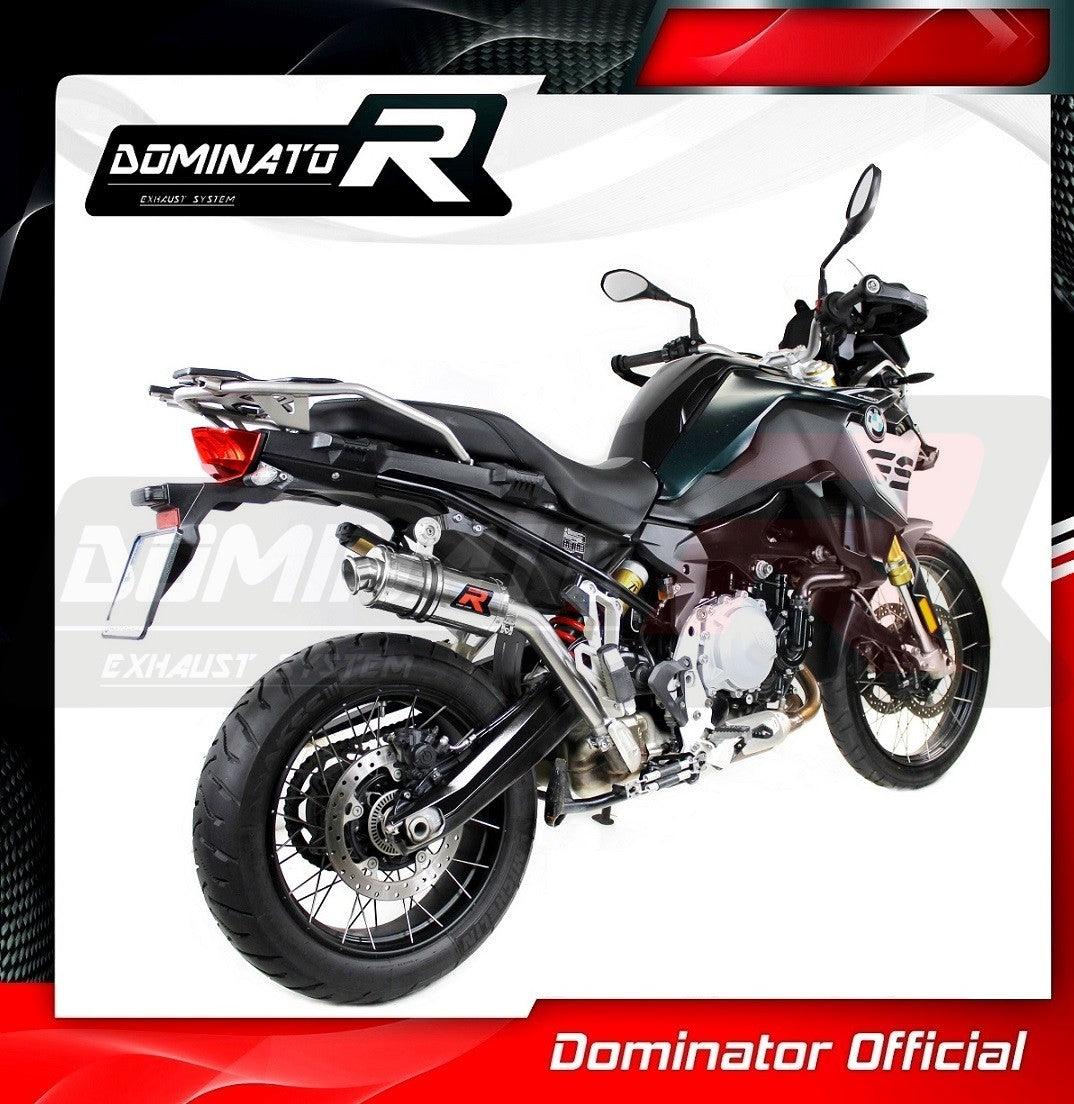 Dominator GP1 Slip-On Exhaust for BMW F850GS 2021-22 - My Superbike Store