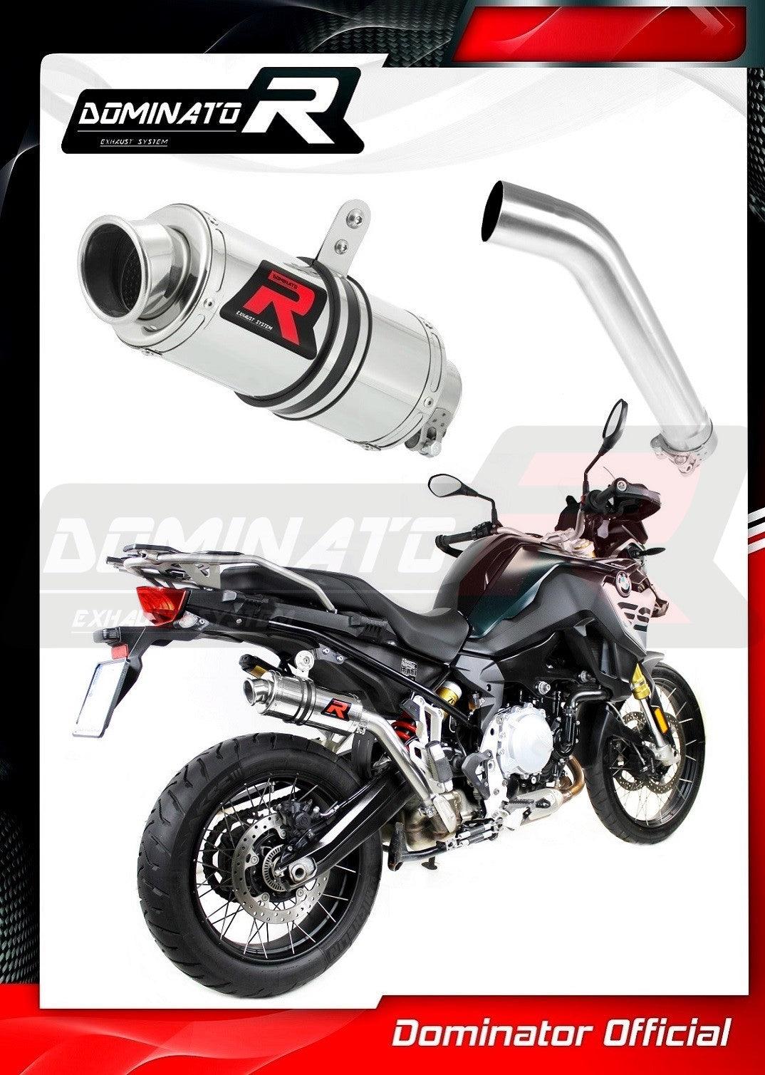 Dominator GP1 Slip-On Exhaust for BMW F850GS 2021-22 - My Superbike Store