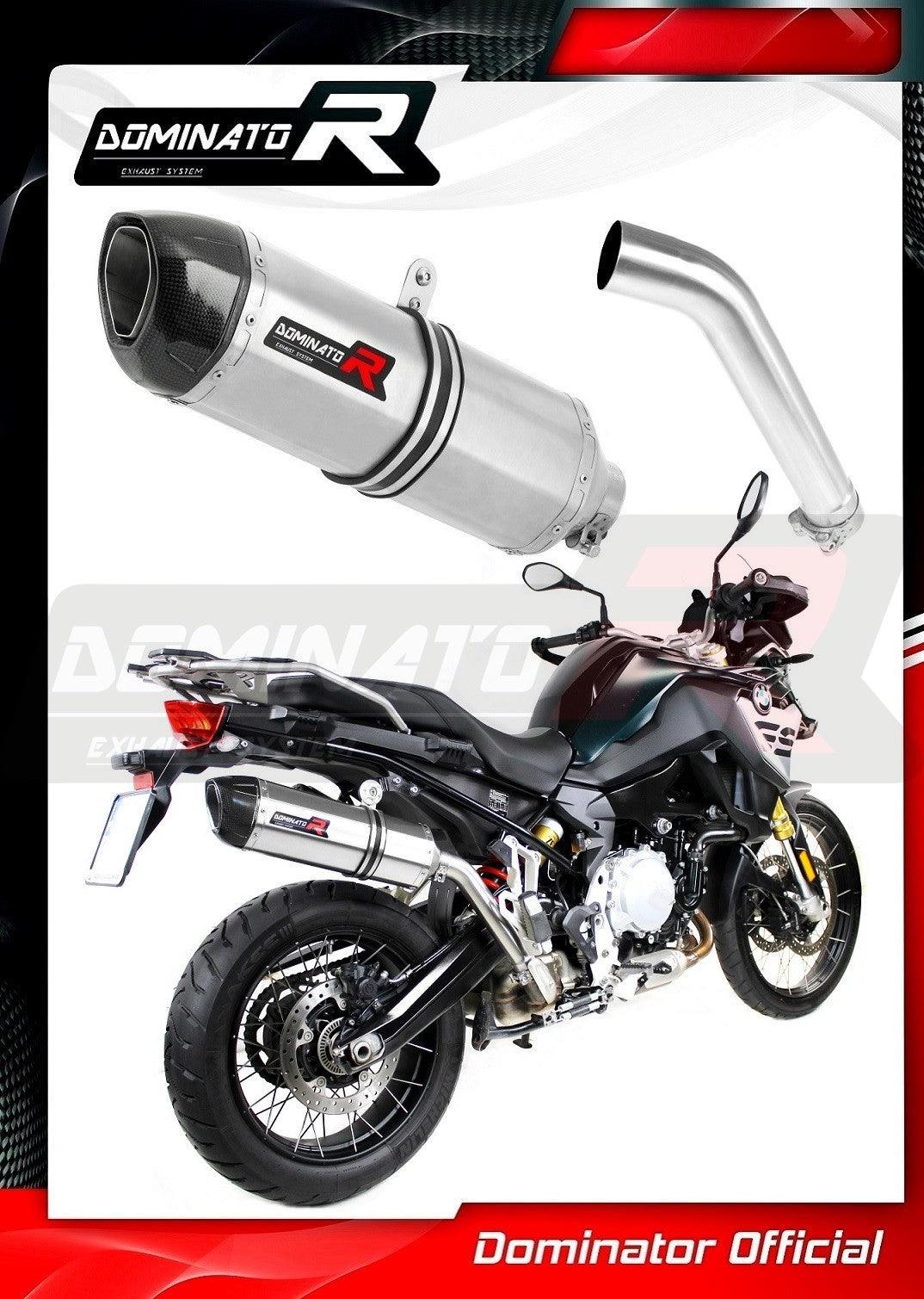 Dominator HP1 Slip-On Exhaust for BMW F850GS 2021-22 - My Superbike Store