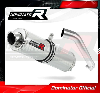 Dominator Round Slip-On Exhaust for BMW F850GS 2021-22 - My Superbike Store