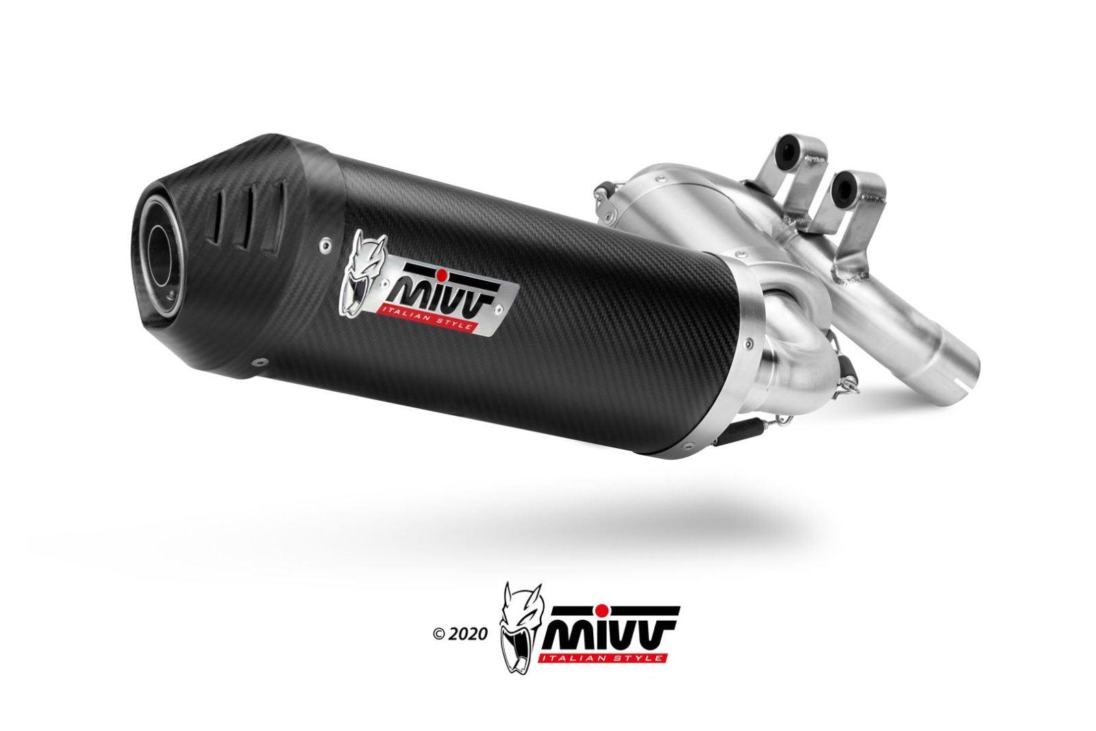 Mivv Oval Slip-On Exhaust For BMW F 900 XR 2020-22 - My Superbike Store