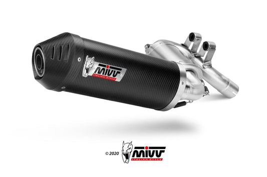 Mivv Oval Slip-On Exhaust For BMW F 900 XR 2020-22 - My Superbike Store