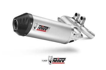 Mivv Oval Slip-On Exhaust For BMW F 900 XR 2020-22 - My Superbike Store