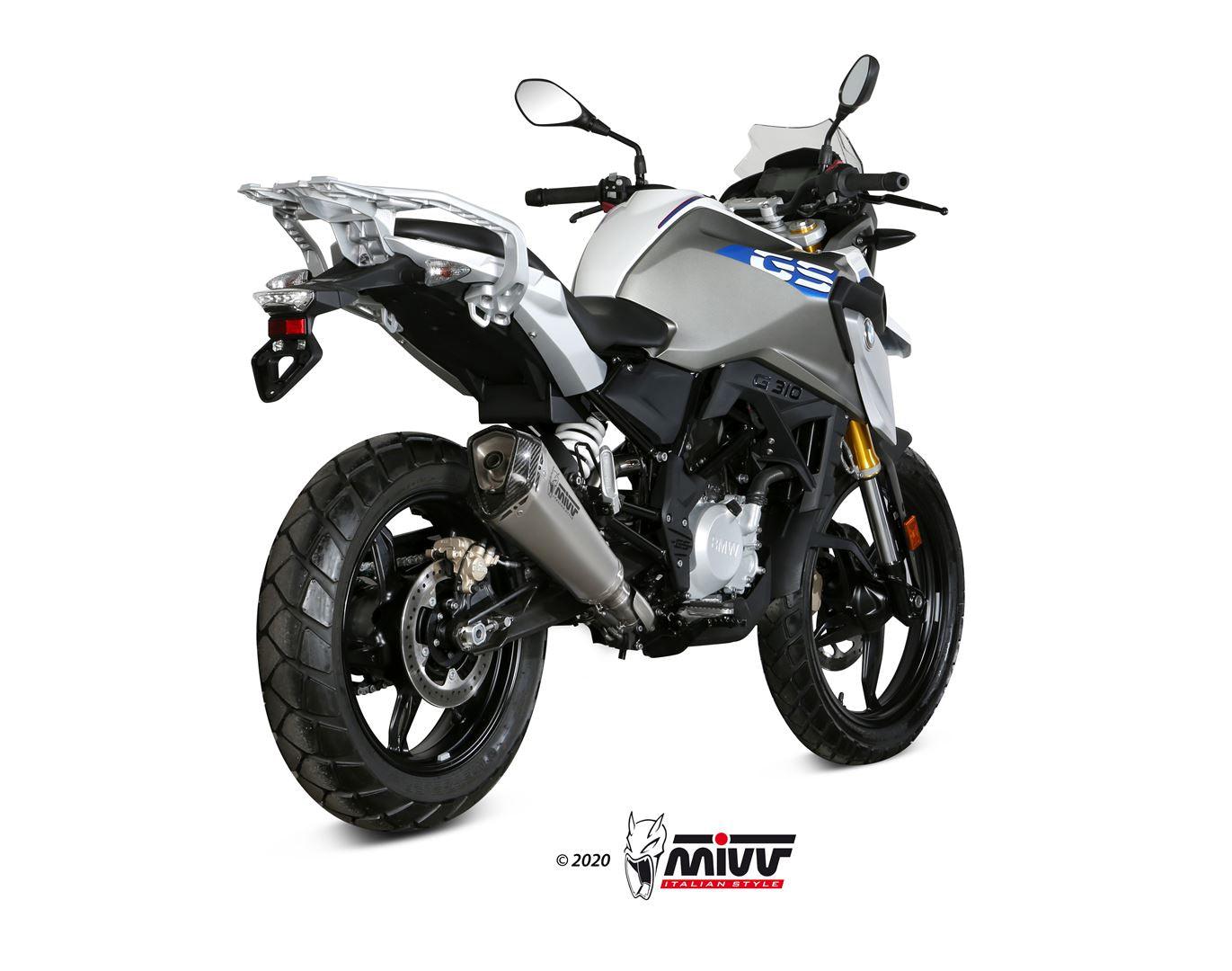 Mivv Delta Race Full Exhaust System For BMW G 310 GS 2017-22 - My Superbike Store