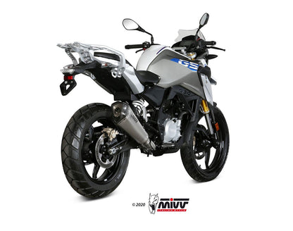 Mivv Delta Race Full Exhaust System For BMW G 310 GS 2017-22 - My Superbike Store