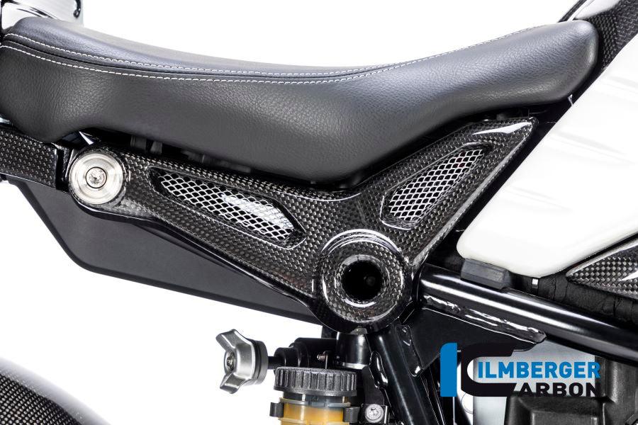 Ilmberger Carbon Fibre Right Rear Frame Cover for BMW R NineT Scrambler 2016-22 - My Superbike Store