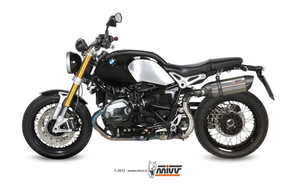 Mivv Sound High Position Slip-On Exhaust for BMW R NineT 2014-22 - My Superbike Store