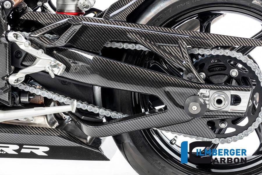 Ilmberger Carbon Fibre Left Swingarm Cover For BMW S 1000 R 2019-22 - My Superbike Store