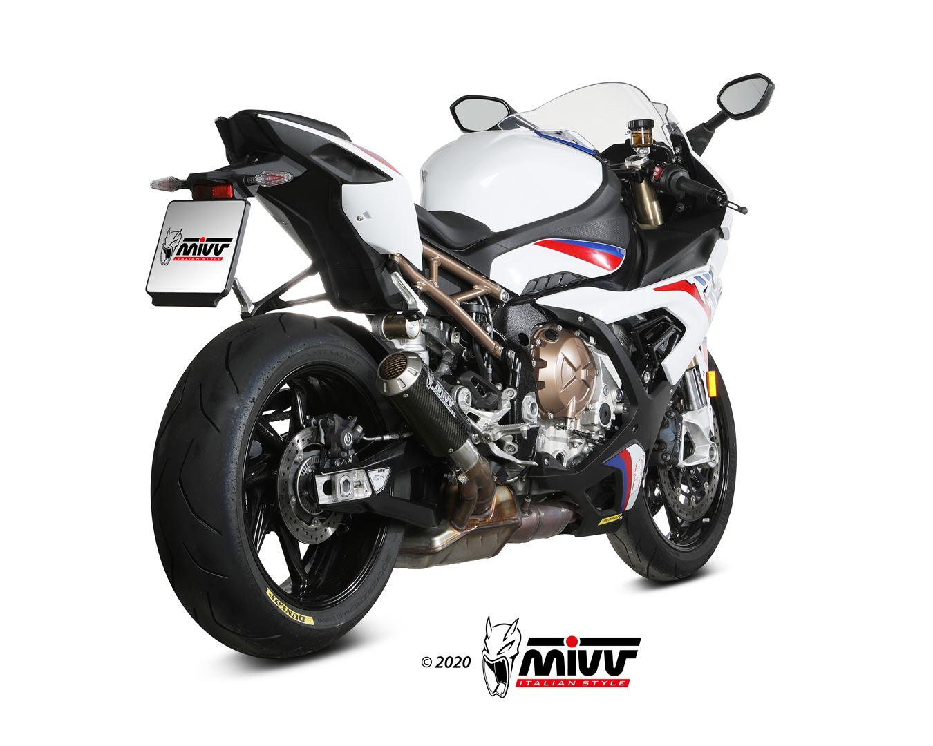 Mivv MK3 Carbon Slip-On Exhaust for BMW S1000RR 2019-22 - My Superbike Store