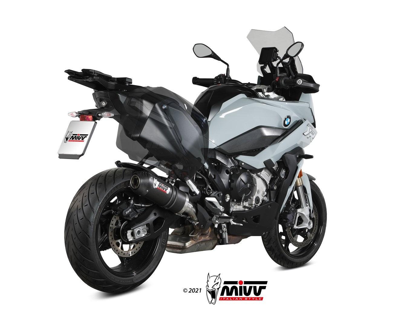 Mivv Oval Slip-On Exhaust for BMW S1000 XR 2020-22 - My Superbike Store