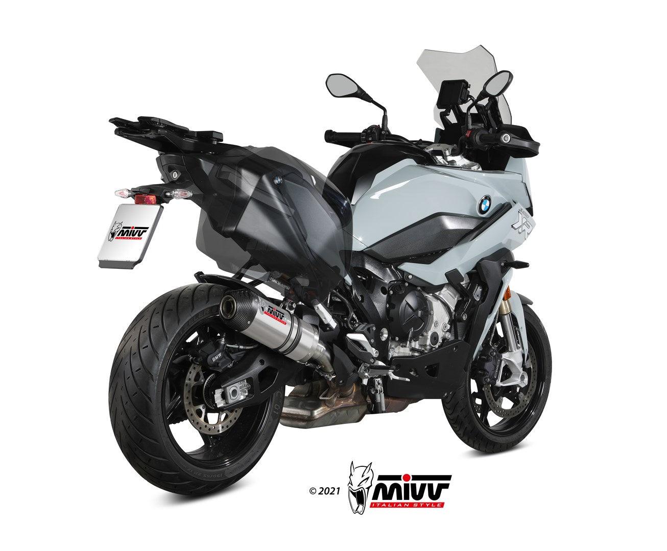 Mivv Oval Slip-On Exhaust for BMW S1000 XR 2020-22 - My Superbike Store