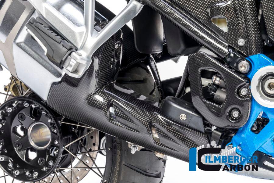 Ilmberger Carbon Fibre Silencer Protector for BMW R 1200 GSA 2014-22 - My Superbike Store