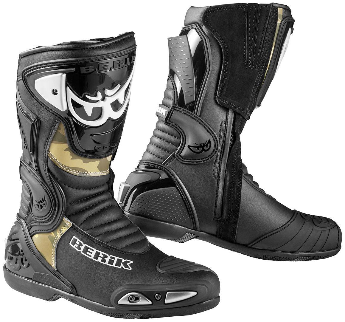 Berik Losail Camo Boots - My Superbike Store