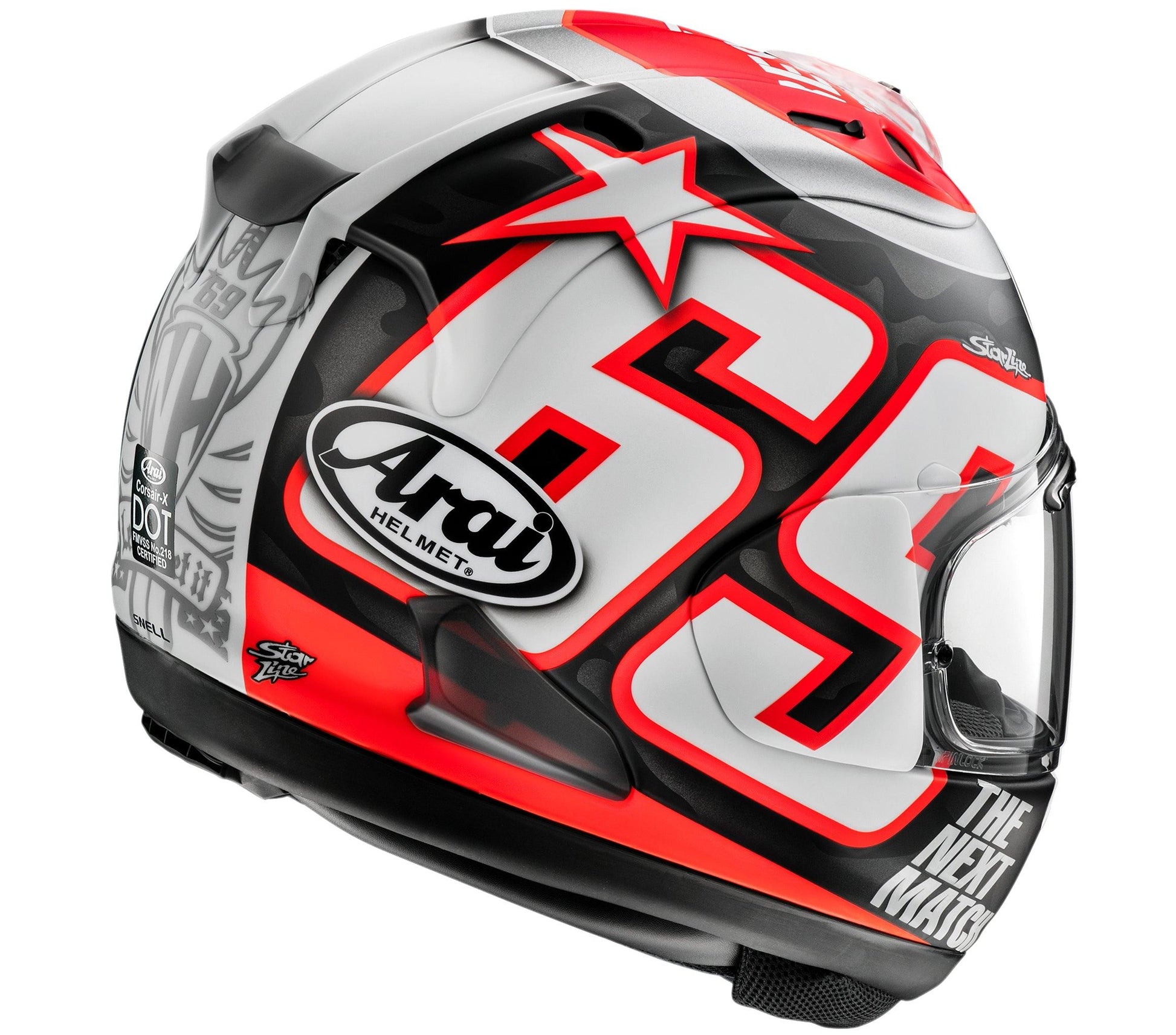 ARAI CORSAIR-X NICKY RESET HELMET - My Superbike Store