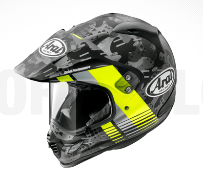 Arai Tour-X4 Cover Matte Fluor Yellow Helmet - My Superbike Store