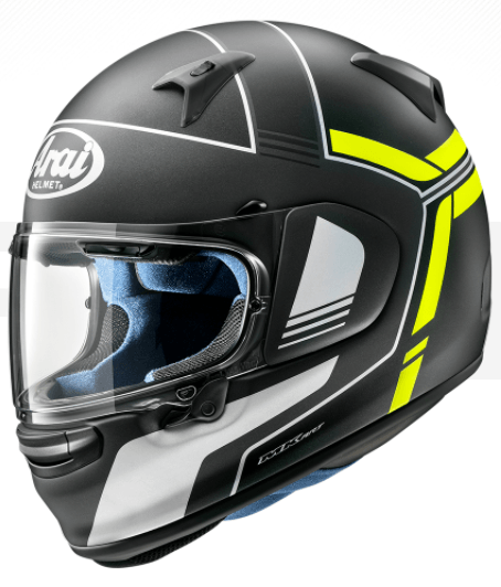 Arai Profile-V Tube Fluor Matte Yellow Helmet - My Superbike Store