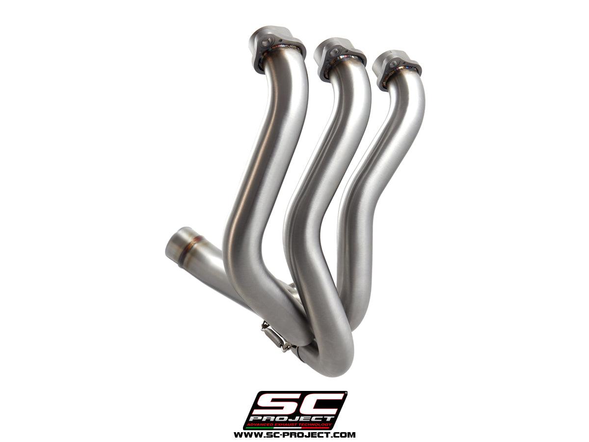 SC Project SC1-R Full Exhaust System 3-1 For Triumph Street Triple RS 2020-22 (high position) - My Superbike Store