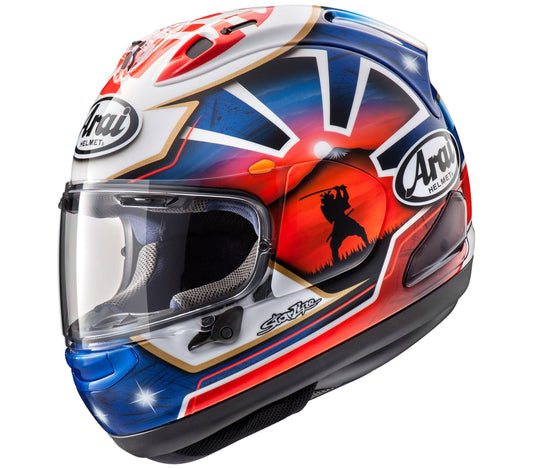 ARAI CORSAIR-X DANI SAMURAI-2 BLUE HELMET - My Superbike Store