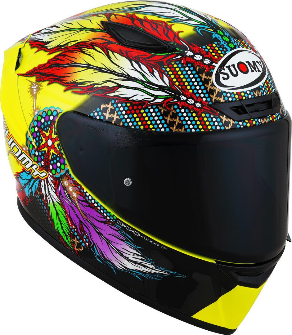 Suomy Track-1 Chieftain Multi Matt Black 2023 Helmet - My Superbike Store