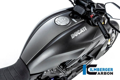 Ilmberger Carbon Fibre Right Tank Cover for Ducati Diavel 1260 2019-22 - My Superbike Store