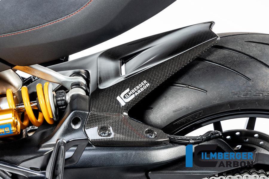 Ilmberger Carbon Fibre Rear Hugger for Ducati Diavel 1260 2019-22 - My Superbike Store