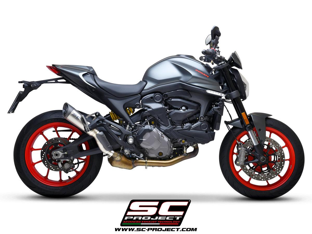 SC Project S1 Slip-On Exhaust for Ducati Monster 937 2021-22 - My Superbike Store