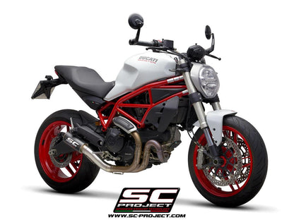 SC Project CR-T Slip-On Exhaust for Ducati Monster 797 2017-20 - My Superbike Store