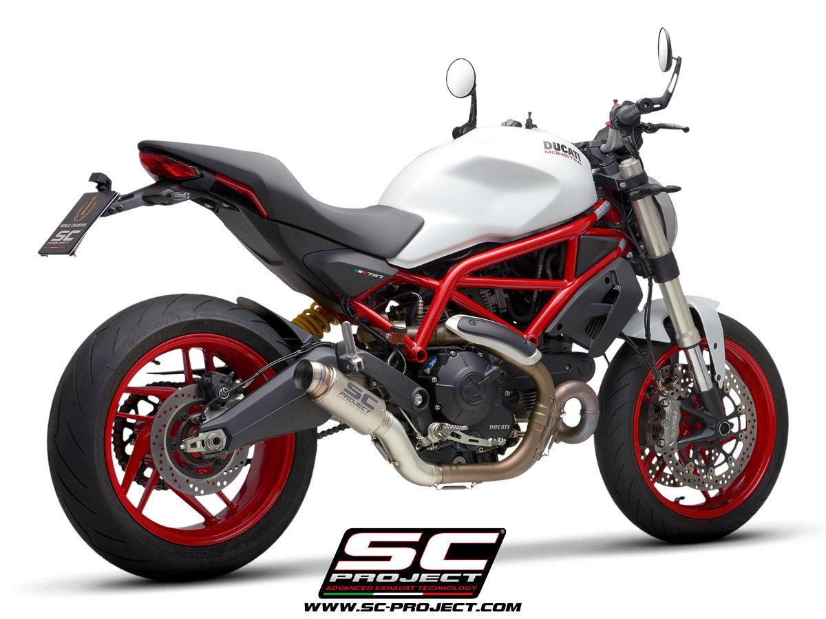 SC Project GP70-R Slip-On Exhaust for Ducati Monster 797 2017-20 - My Superbike Store