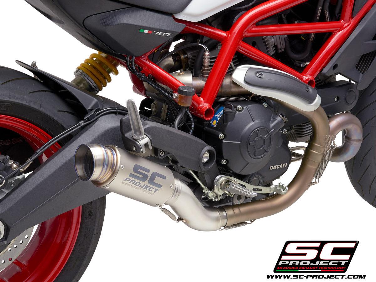 SC Project GP70-R Slip-On Exhaust for Ducati Monster 797 2017-20 - My Superbike Store